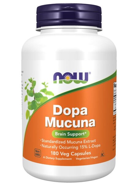 NOW Foods, DOPA Mucuna - 180 vcaps