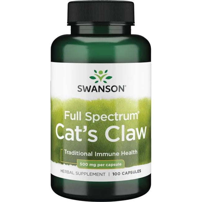 Swanson, Cat's Claw, 500mg - 100 caps
