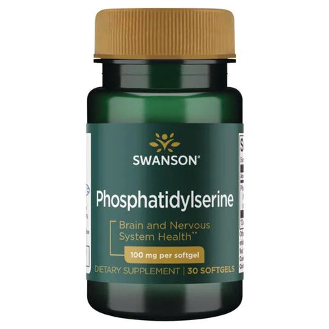 Swanson, Phosphatidylserine, 100mg - 30 softgels