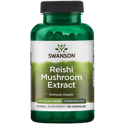 Swanson, Reishi Mushroom Extract, 500mg - 90 caps