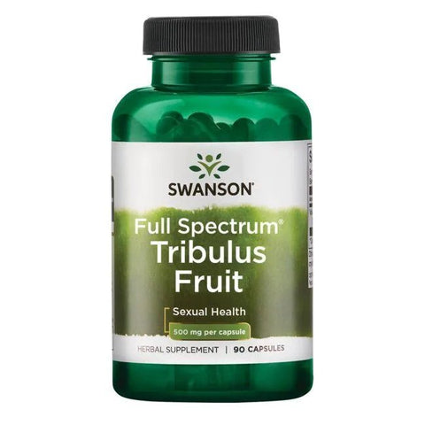 Swanson, Full-Spectrum Tribulus Fruit, 500mg - 90 caps