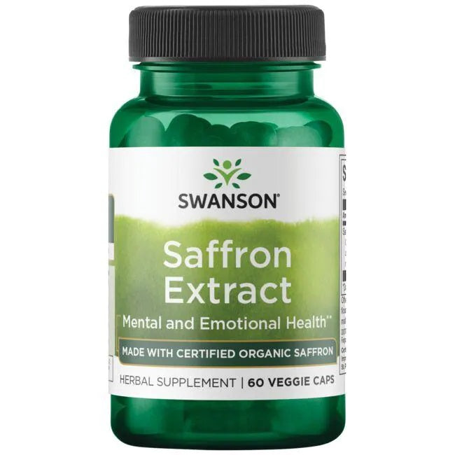 Swanson, Saffron Extract - 60 vcaps