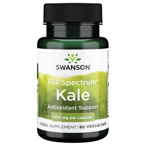 Swanson, Full Spectrum Kale, 400mg - 60 vcaps