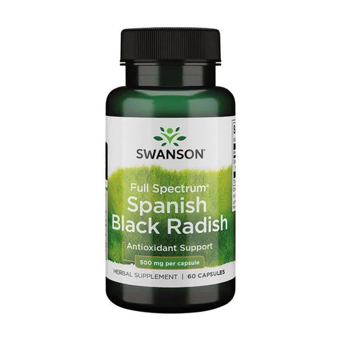 Swanson, Full Spectrum Spanish Black Radish, 500mg - 60 caps