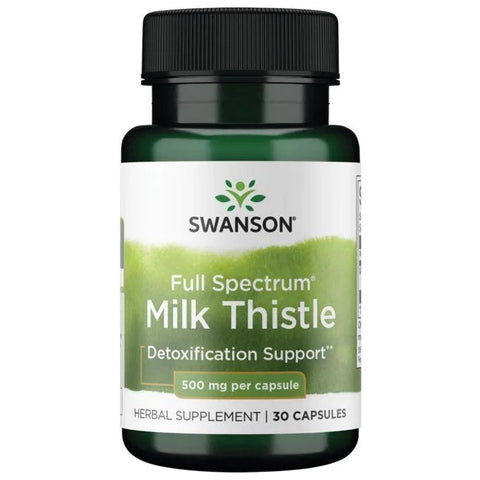 Swanson, Full Spectrum Milk Thistle, 500mg - 30 caps