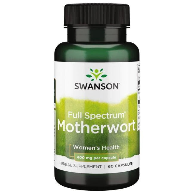 Swanson, Full Spectrum Motherwort, 400mg - 60 caps