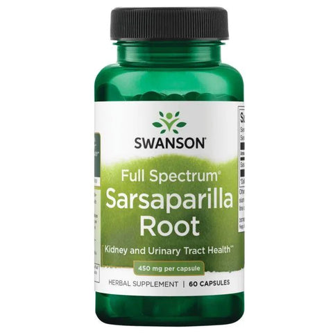 Swanson, Full Spectrum Sarsaparilla Root, 450mg - 60 caps