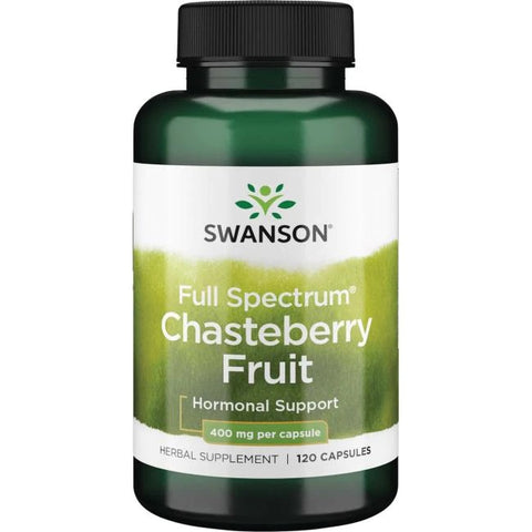 Swanson, Full Spectrum Chasteberry Fruit, 400mg - 120 caps