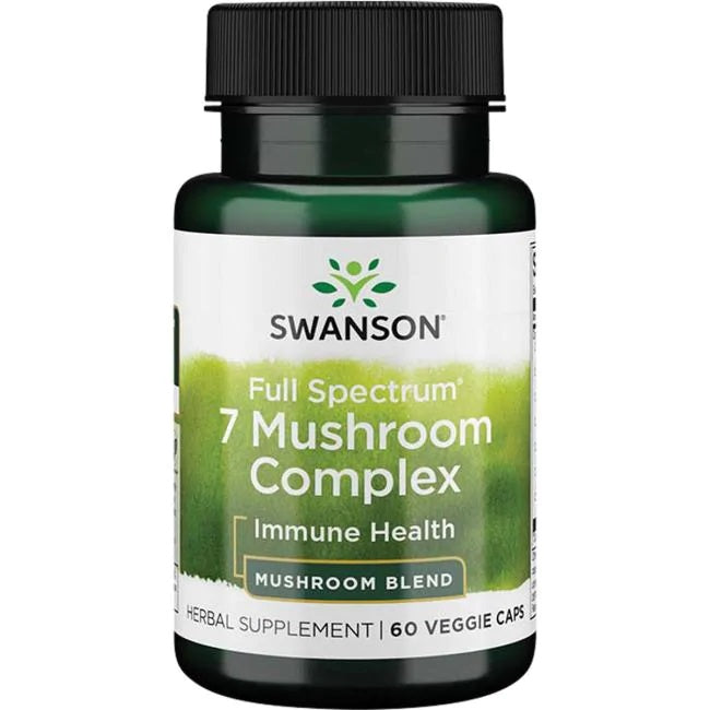 Swanson, Full Spectrum 7 Mushroom Complex - 60 vcaps