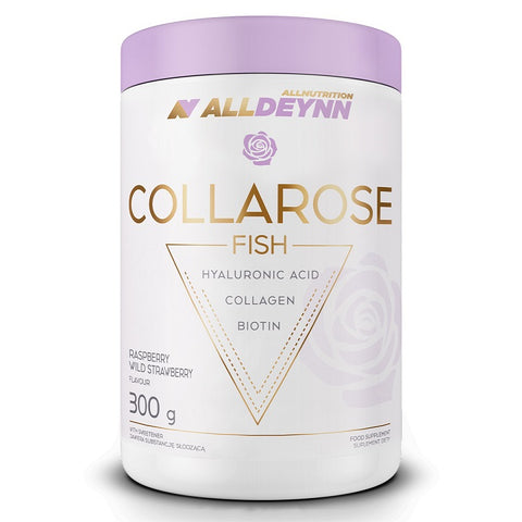 Allnutrition, AllDeynn Collarose Fish, Raspberry Wild Strawberry - 300g