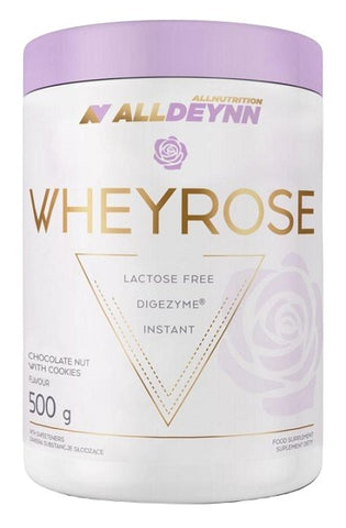 Allnutrition, AllDeynn Wheyrose, Chocolate Nut with Cookies - 500g