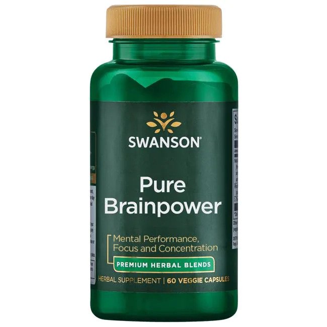 Swanson, Pure Brainpower - 60 vcaps