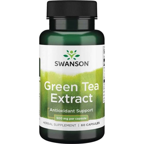 Swanson, Green Tea Extract, 500mg - 60 caps