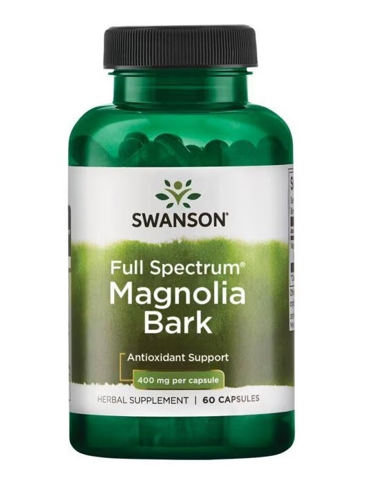 Swanson, Full Spectrum Magnolia Bark, 400mg - 60 caps