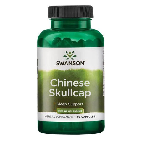 Swanson, Chinese Skullcap, 400mg - 90 caps