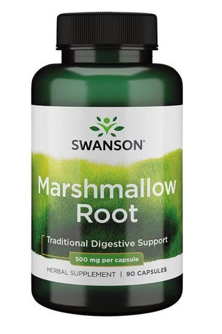 Swanson, Marshmallow Root, 500mg - 90 caps
