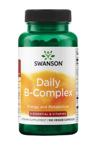 Swanson, B-Complex, Daily - 100 vcaps