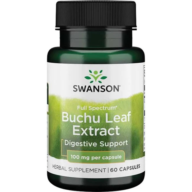 Swanson, Full Spectrum Buchu Leaf Extract, 100mg - 60 caps