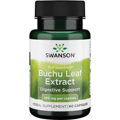 Swanson, Full Spectrum Buchu Leaf Extract, 100mg - 60 caps