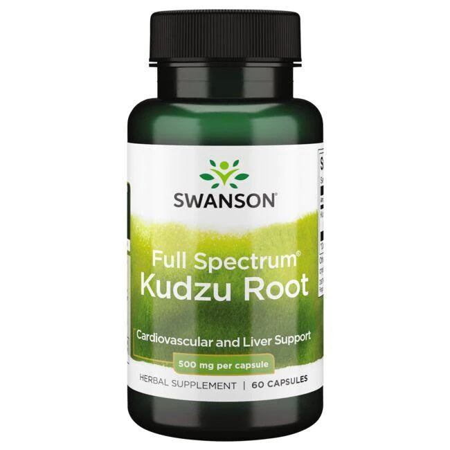 Swanson, Full Spectrum Kudzu Root, 500mg - 60 caps