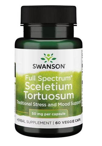Swanson, Full Spectrum Sceletium Tortuosum, 50mg - 60 vcaps