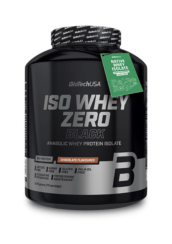 BioTechUSA, Iso Whey Zero Black, Chocolate - 2270g