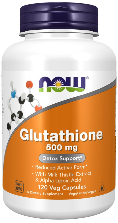 NOW Foods, Glutathione, 500mg - 120 vcaps