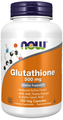 NOW Foods, Glutathione, 500mg - 120 vcaps