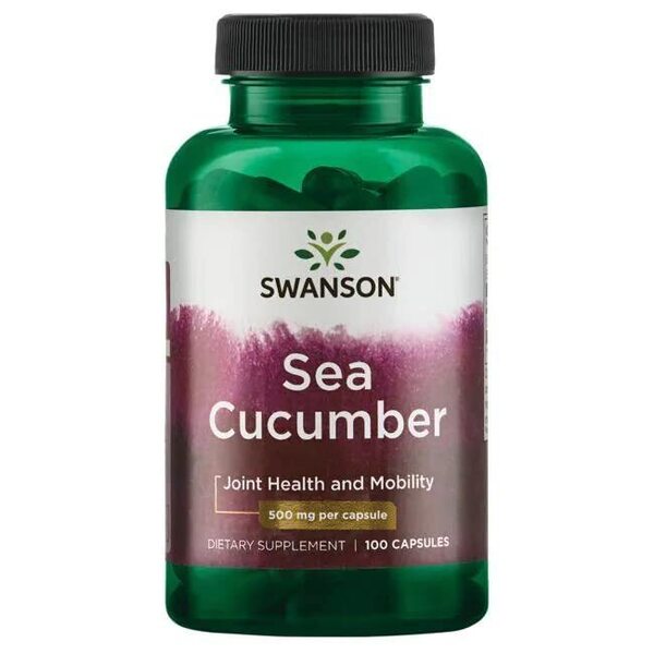 Swanson, Sea Cucumber, 500mg - 100 caps
