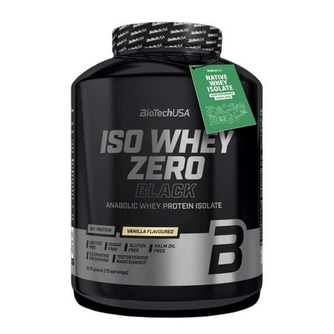 BioTechUSA, Iso Whey Zero Black, Vanilla - 2270g