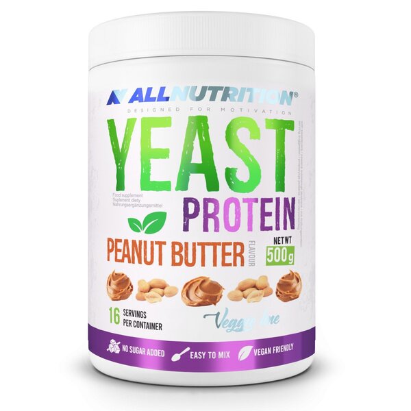 Allnutrition, Yeast Protein, Peanut Butter - 500g