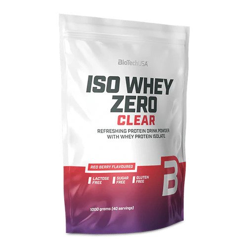 BioTechUSA, Iso Whey Zero Clear, Red Berry - 1000g
