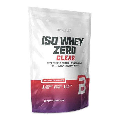 BioTechUSA, Iso Whey Zero Clear, Red Berry - 1000g
