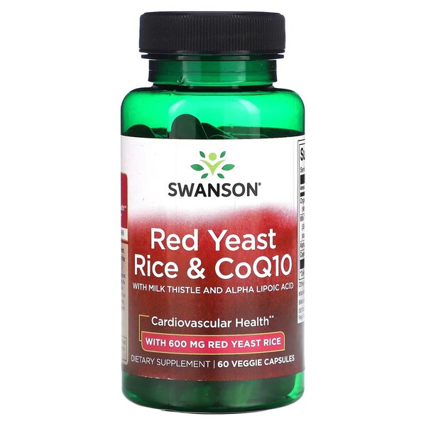 Swanson, Red Yeast Rice & CoQ10 - 60 vcaps