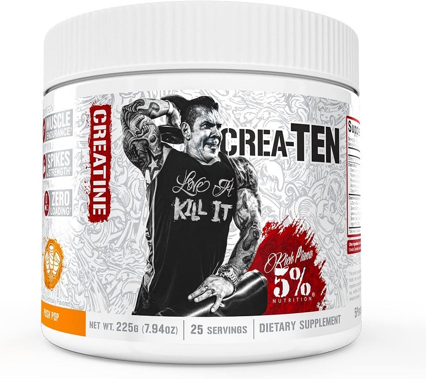 5% Nutrition, Crea-TEN - Legendary Series, Push Pop - 225g