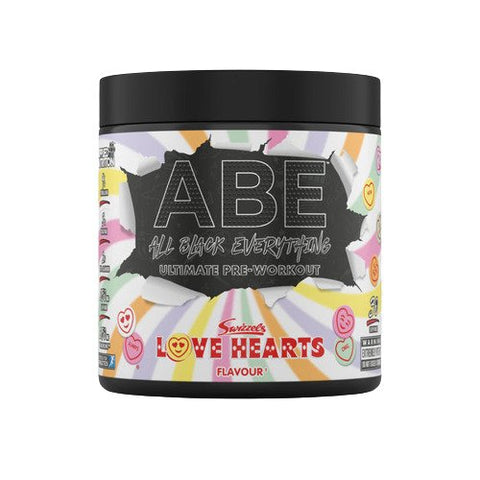 Applied Nutrition, ABE - All Black Everything, Swizzels Love Hearts - 375g