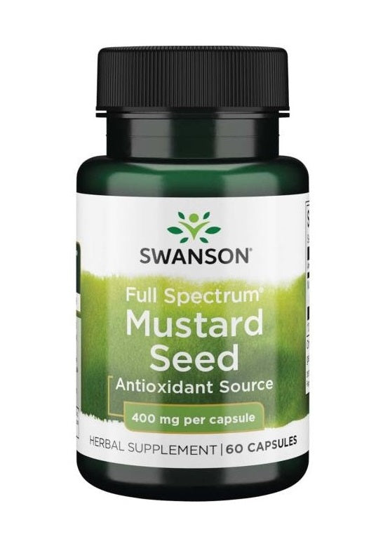 Swanson, Full Spectrum Mustard Seed, 400mg - 60 caps