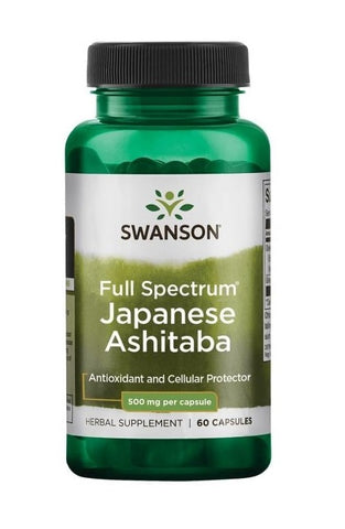 Swanson, Full Spectrum Japanese Ashitaba, 500mg - 60 caps