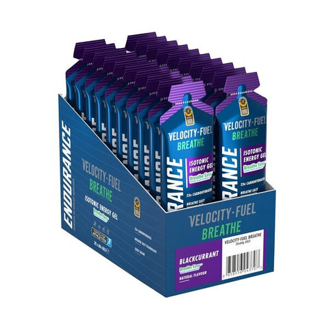 Applied Nutrition, Endurance Breathe Isotonic Energy Gel, Blackcurrant - 20 x 60g