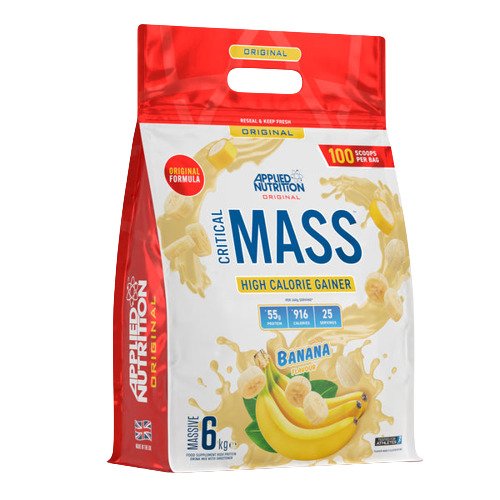 Applied Nutrition, Critical Mass - Original, Banana - 6000g