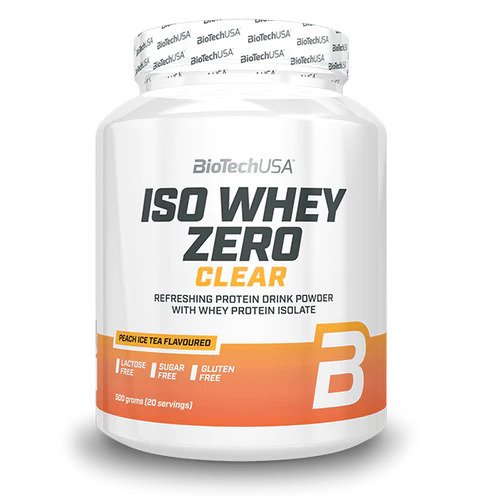 BioTechUSA, Iso Whey Zero Clear, Peach Ice Tea - 500g