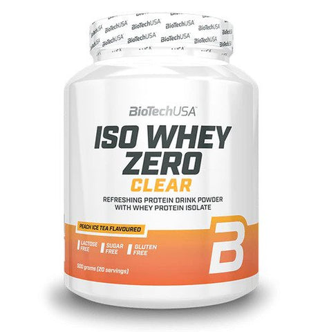 BioTechUSA, Iso Whey Zero Clear, Peach Ice Tea - 500g