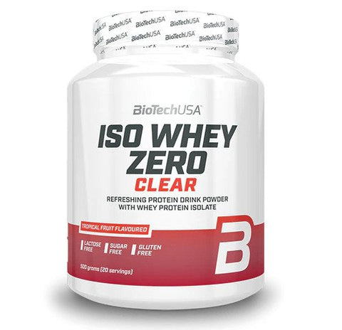 BioTechUSA, Iso Whey Zero Clear, Tropical Fruit - 500g