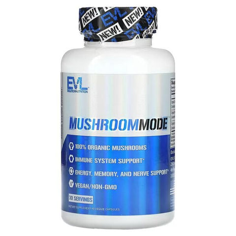 EVLution Nutrition, Mushroom Mode - 90 vcaps