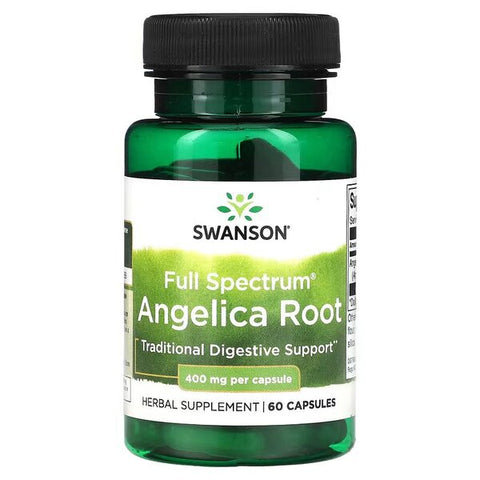 Swanson, Full Spectrum Angelica Root, 400mg - 60 caps