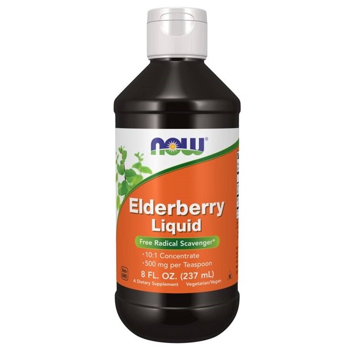 NOW Foods, Elderberry, Liquid - 237 ml.