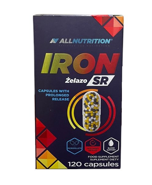 Allnutrition, Iron SR - 120 caps