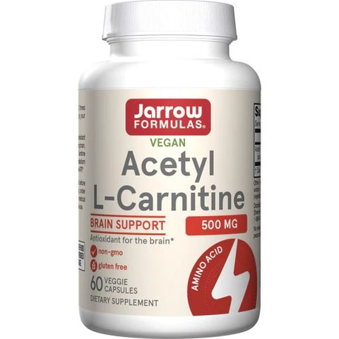 Jarrow Formulas, Acetyl L-Carnitine, 500mg - 60 vcaps