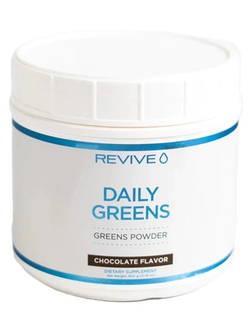Revive, Daily Greens Powder, Chocolate - 600g