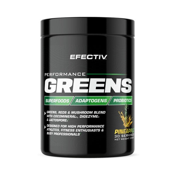 Efectiv Nutrition, Performance Greens, Pineapple - 390g